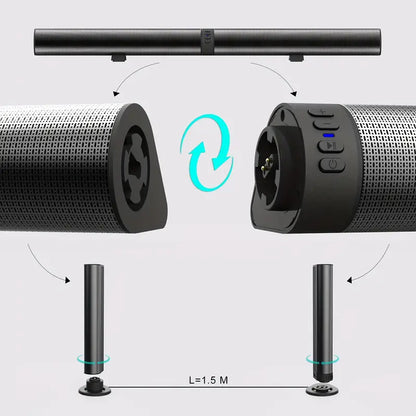 BS-56 Upgraded Wireless Soundbar – Immersive Home Theater Audio