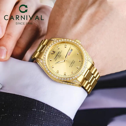 Carnival Men's Luxury Automatic Mechanical Watch