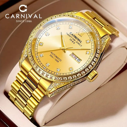 Carnival Men's Luxury Automatic Mechanical Watch