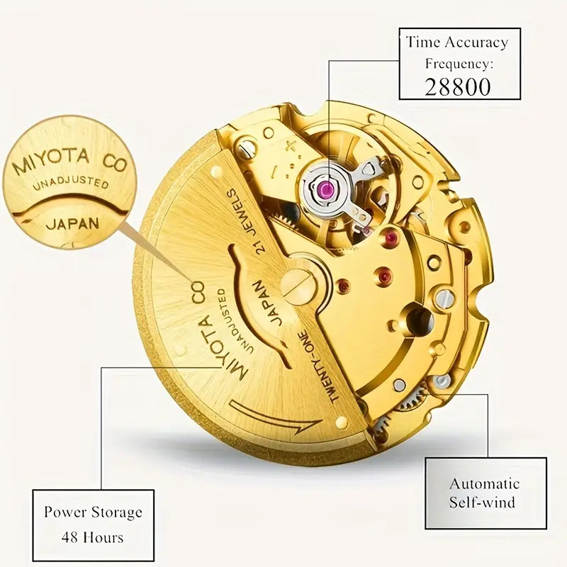 Carnival Men's Luxury Automatic Mechanical Watch