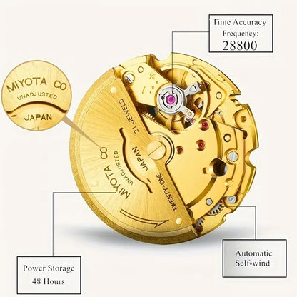 Carnival Men's Luxury Automatic Mechanical Watch