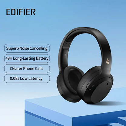 Edifier W820NB Active Noise Cancelling Hi-Res Wireless Stereo Headphones with Microphone