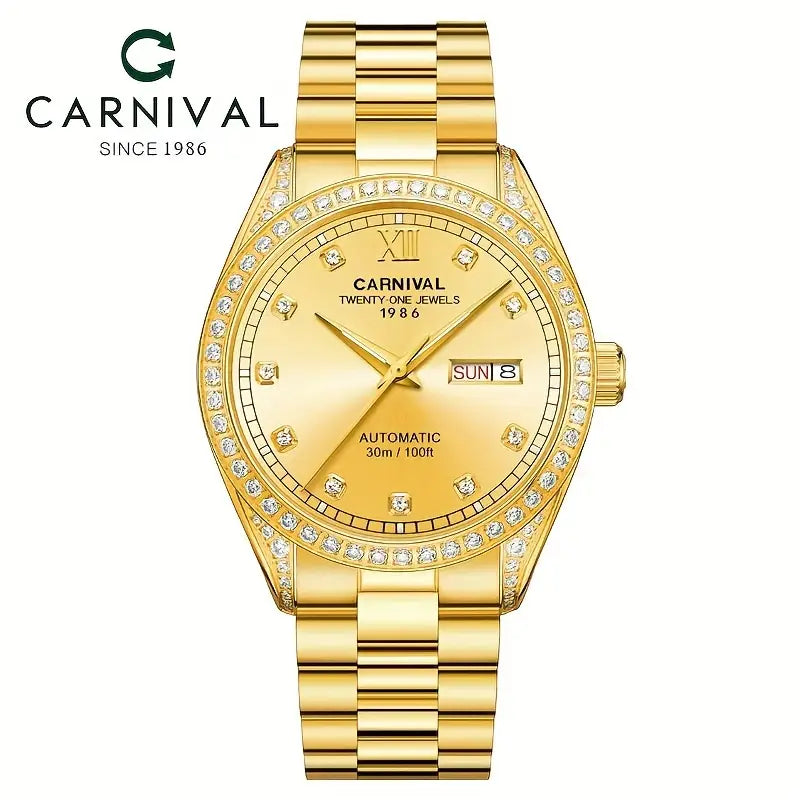 Carnival Men's Luxury Automatic Mechanical Watch