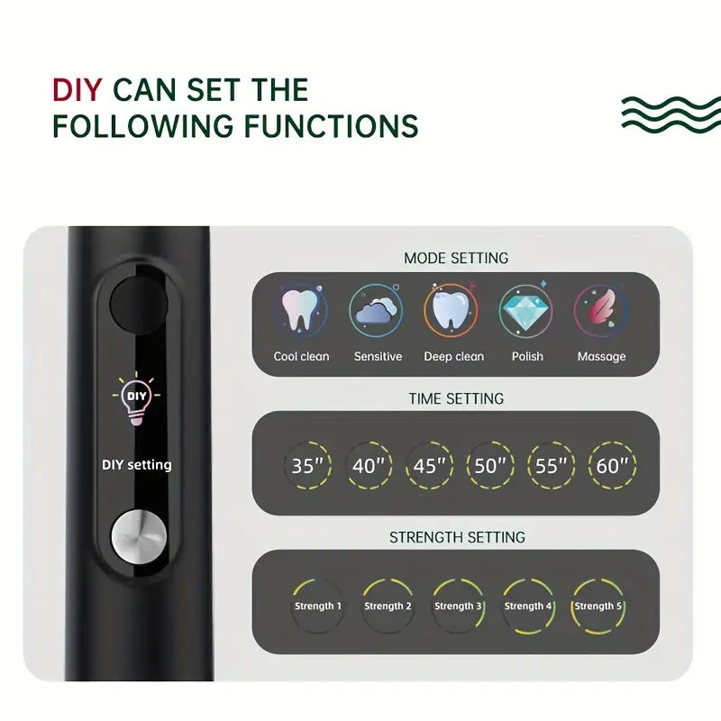 AISU Soundwave technology Electric Toothbrush with Magnetic Levitation